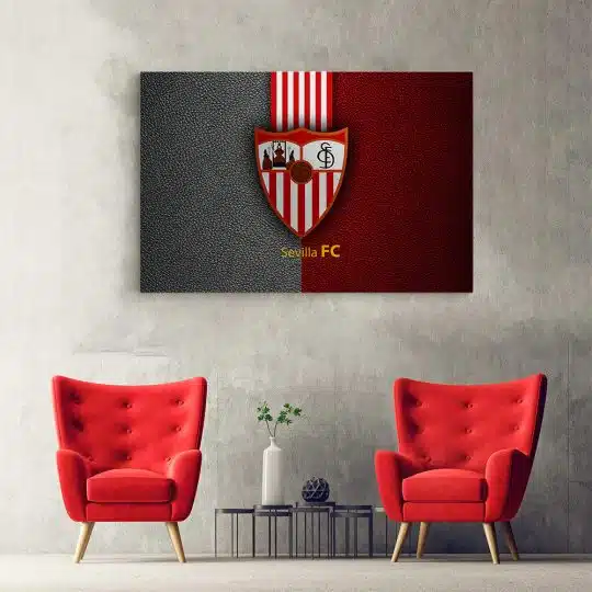 Tablou logo echipa Sevilla FC fotbal 3321 hol