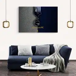 Tablou logo echipa Tottenham FC fotbal 3322 living modern 2