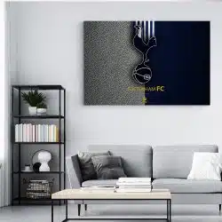 Tablou logo echipa Tottenham FC fotbal 3322 living modern 4