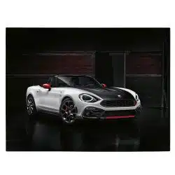 Tablou masina Abarth 124 Spider 3190 front