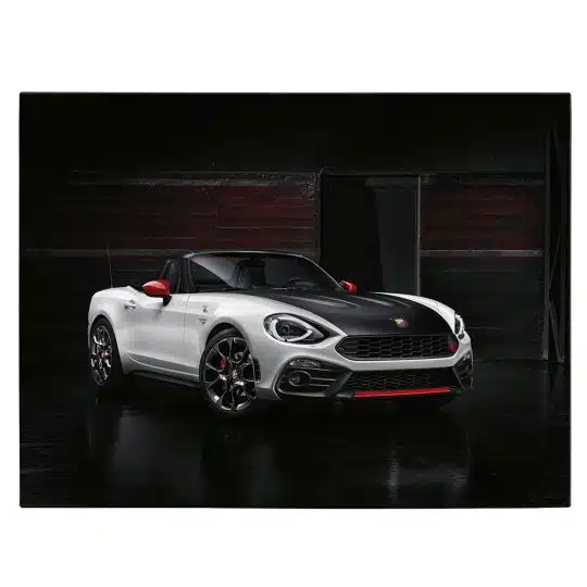 Tablou masina Abarth 124 Spider 3190 front