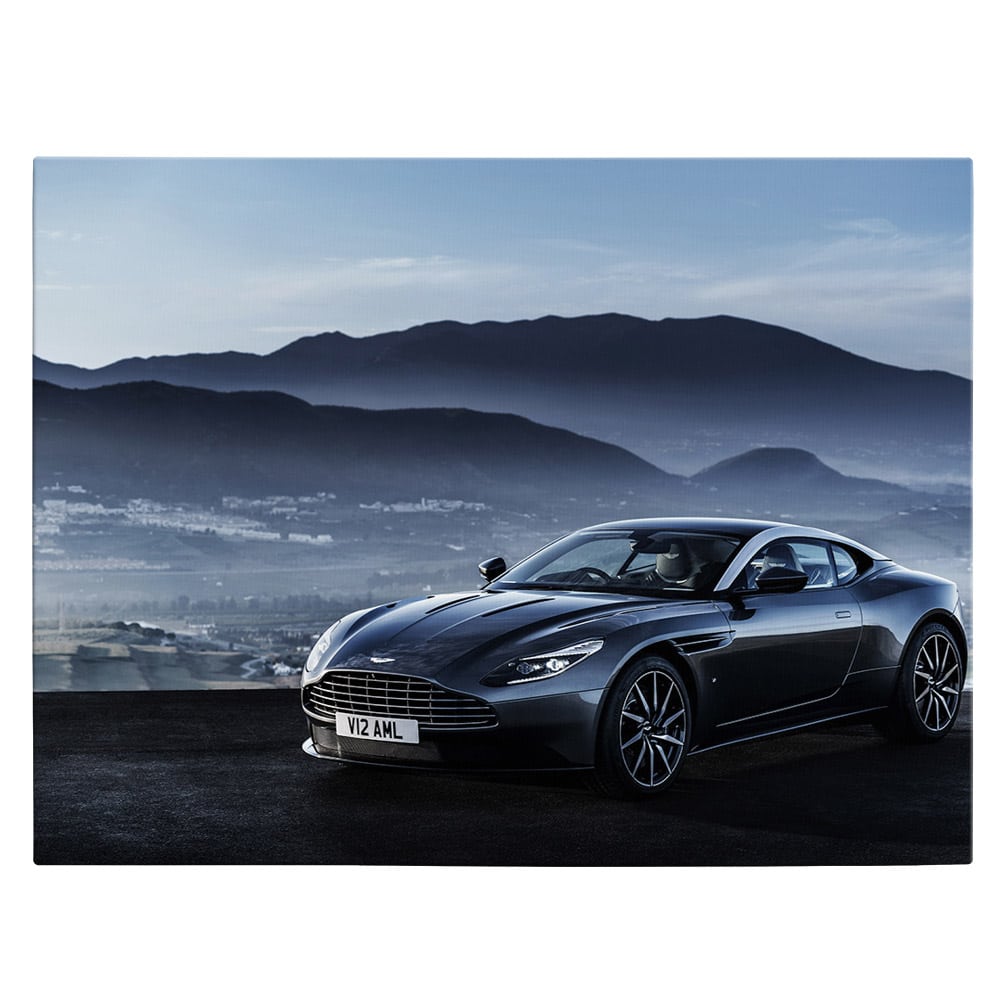 Tablou masina Aston Martin DB11 masini - Material produs:: Tablou canvas pe panza CU RAMA, Dimensiunea:: 70x100 cm