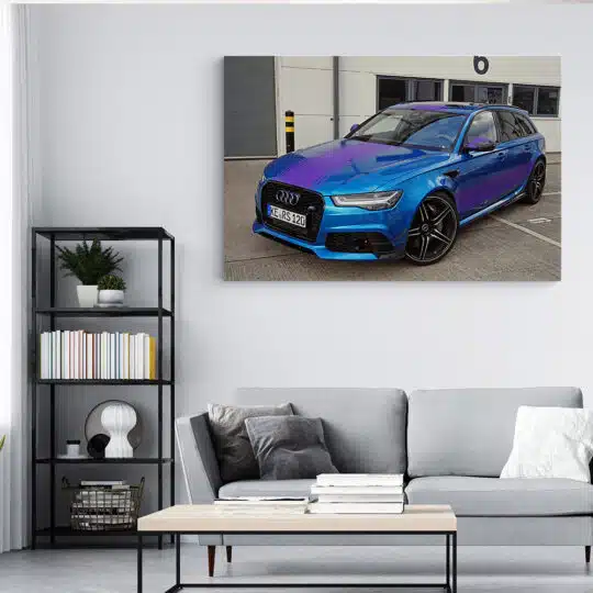 Tablou masina Audi RS 6 4601 living modern 4