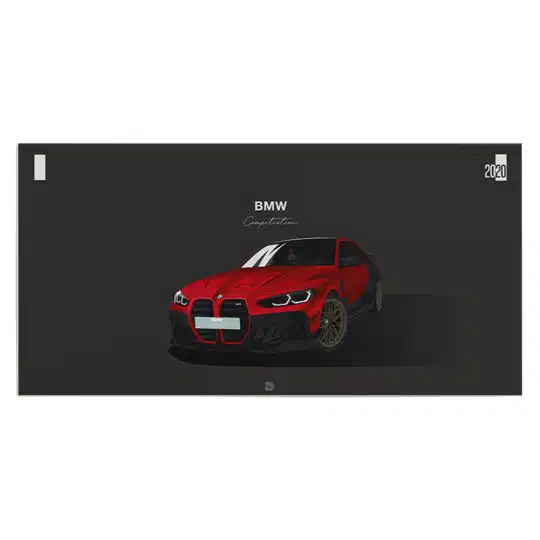 Tablou masina BMW M3 4621 front