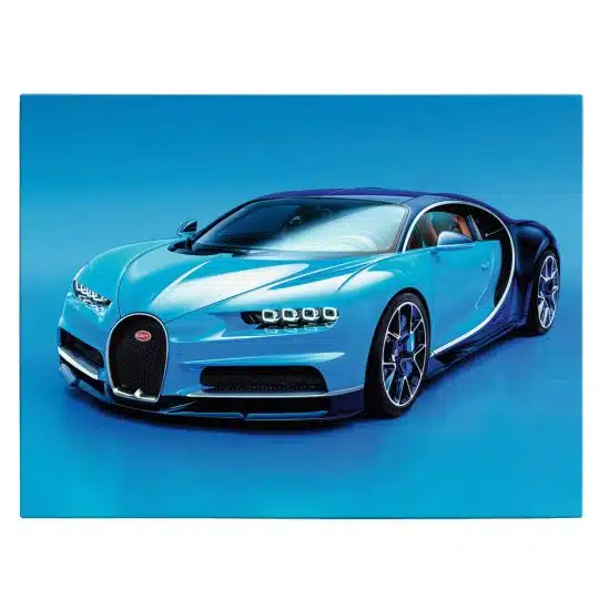 Tablou masina Bugatti Chiron 3204 front