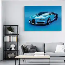 Tablou masina Bugatti Chiron 3204 living modern 4