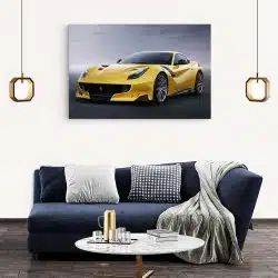 Tablou masina Ferrari F12 TdF 3166 living modern 2