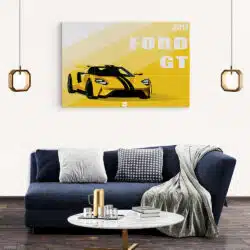 Tablou masina Ford GT 4627 living modern 2