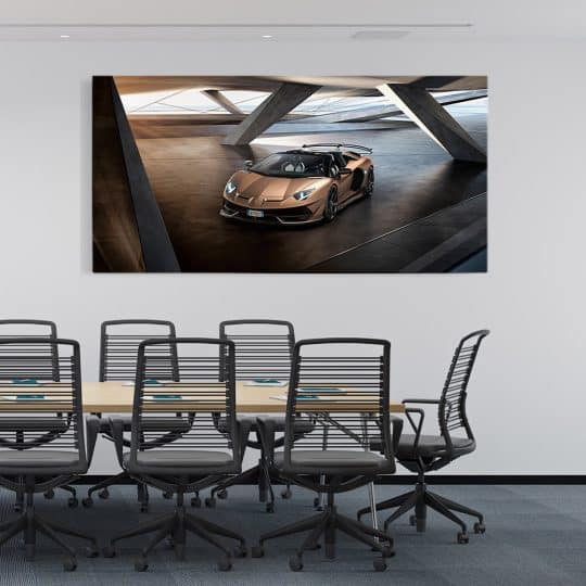 Tablou masina Lamborghini Aventador SVJ Roadster 3175 tablouri sala de conferinte