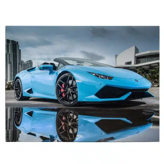 Tablou masina Lamborghini Huracan 3162 front