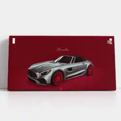 Tablou masina Mercedes AMG GT 4622 detalii tablou