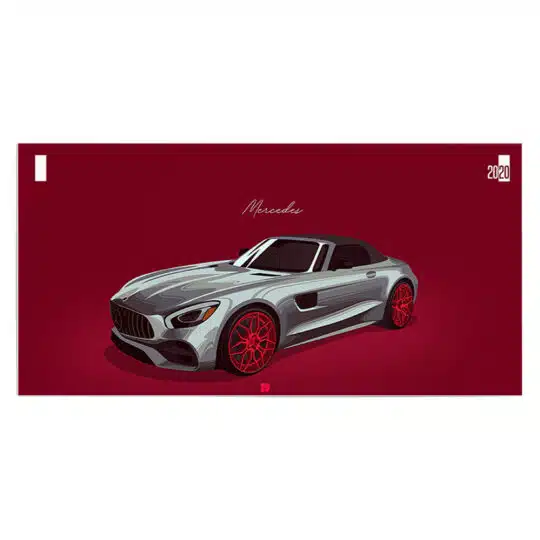 Tablou masina Mercedes AMG GT 4622 front