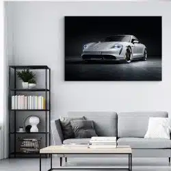 Tablou masina Porsche Taycan 3171 living modern 4