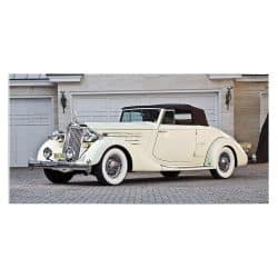 Tablou masina retro Packard Twelve Coupe Roadster 3185 front