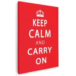 Tablou mesaj motivational despre a fi calm rosu 1476 - Afis Poster Tablou mesaj motivational keep calm pentru living casa birou bucatarie livrare in 24 ore la cel mai bun pret.