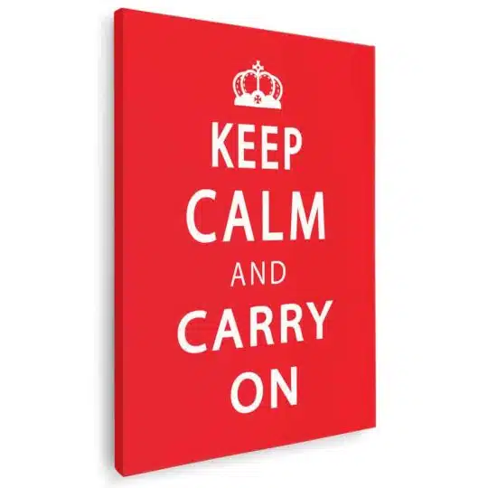 Tablou mesaj motivational despre a fi calm rosu 1476 - Afis Poster Tablou mesaj motivational keep calm pentru living casa birou bucatarie livrare in 24 ore la cel mai bun pret.