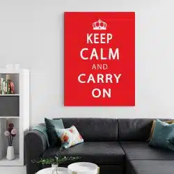 Tablou mesaj motivational despre a fi calm rosu 1476 living 2 - Afis Poster Tablou mesaj motivational keep calm pentru living casa birou bucatarie livrare in 24 ore la cel mai bun pret.