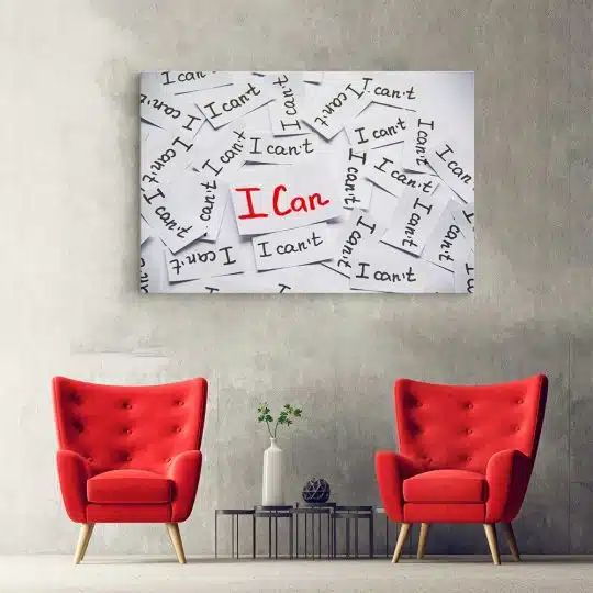 Tablou mesaj motivational despre a putea alb 1474 hol - Afis Poster tablou mesaj motivational i can pentru living casa birou bucatarie livrare in 24 ore la cel mai bun pret.