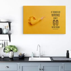 Tablou mesaj motivational despre esecuri galben 1475 bucatarie - Afis Poster tablou mesaj motivational despre esecuri pentru living casa birou bucatarie livrare in 24 ore la cel mai bun pret.