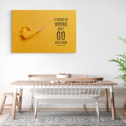 Tablou mesaj motivational despre esecuri galben 1475 bucatarie3 - Afis Poster tablou mesaj motivational despre esecuri pentru living casa birou bucatarie livrare in 24 ore la cel mai bun pret.