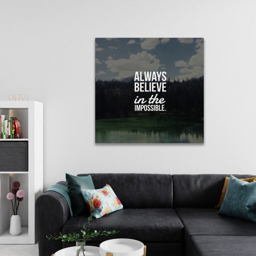 Tablou mesaj motivational despre incredere albastru 1463 camera 2 - Afis Poster tablou mesaj motivational incredere pentru living casa birou bucatarie livrare in 24 ore la cel mai bun pret.