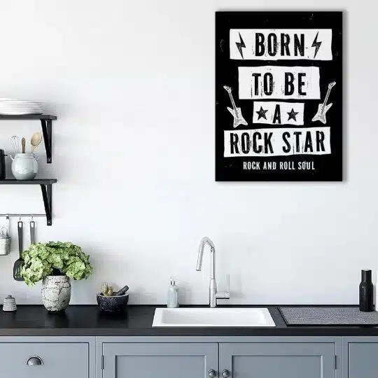 Tablou mesaj motivational rock stars 2113 bucatarie - Afis Poster Tablou mesaj motivational rock star pentru living casa birou bucatarie livrare in 24 ore la cel mai bun pret.