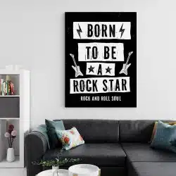 Tablou mesaj motivational rock stars 2113 living 2 - Afis Poster Tablou mesaj motivational rock star pentru living casa birou bucatarie livrare in 24 ore la cel mai bun pret.