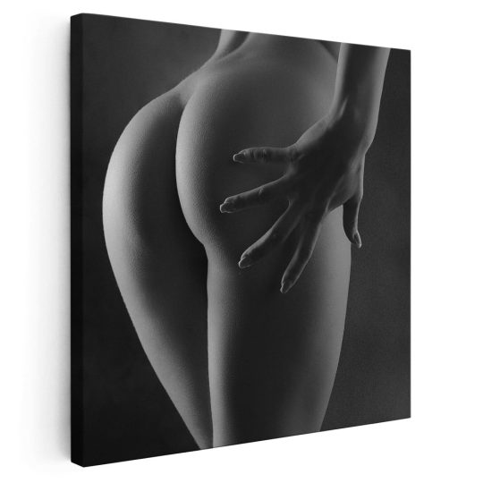 Tablou nud femeie fund alb negru 2045 - Afis Poster Tablou nud femeie fund pentru living casa birou bucatarie livrare in 24 ore la cel mai bun pret.