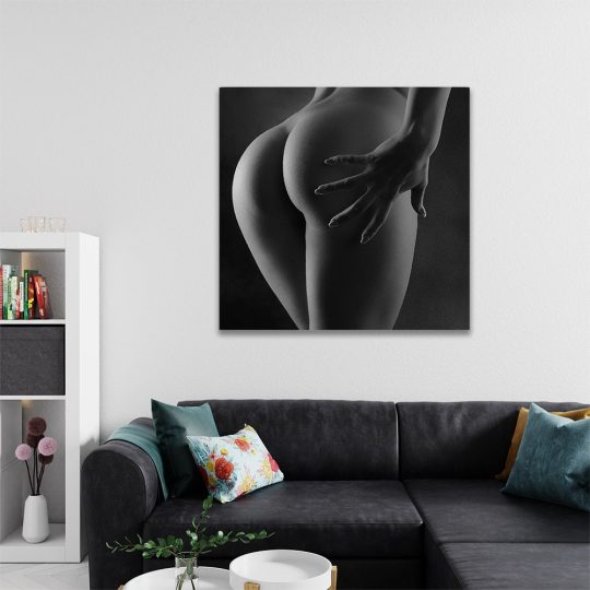 Tablou nud femeie fund alb negru 2045 camera 2 - Afis Poster Tablou nud femeie fund pentru living casa birou bucatarie livrare in 24 ore la cel mai bun pret.