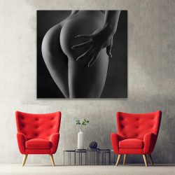 Tablou nud femeie fund alb negru 2045 hol - Afis Poster Tablou nud femeie fund pentru living casa birou bucatarie livrare in 24 ore la cel mai bun pret.
