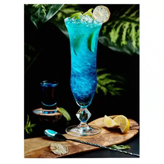 Tablou pahar cocktail Blue Lagoon 4050 front