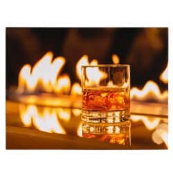 Tablou pahar whisky cu gheata 4045 front