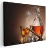 Tablou pahar whisky cu gheata trabuc 4035