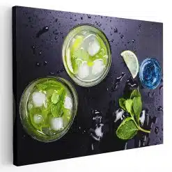 Tablou pahare cocktail Mojito 4037