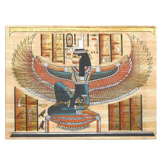 Tablou papirus egiptean Isis zeita vindecarii maro 1903 front - Afis Poster Tablou papirus egiptean Isis zeita vindecarii maro pentru living casa birou bucatarie livrare in 24 ore la cel mai bun pret.