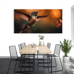 Tablou pasare colibri in zbor 5200 modern bucatarie