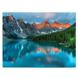 Tablou peisaj lacul Moraine Canada 4448 front