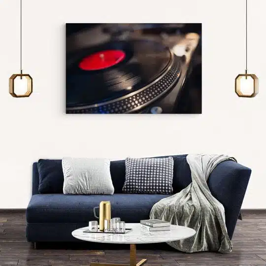 Tablou pick up cu disc vinil detaliu negru rosu 1612 living modern 2 - Afis Poster Tablou pick-up cu disc vinil pentru living casa birou bucatarie livrare in 24 ore la cel mai bun pret.