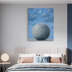 Tablou pictura Amintirea unei calatorii de Magritte 2133 dormitor - Afis Poster Tablou pictura Amintirea unei calatorii de Magritte pentru living casa birou bucatarie livrare in 24 ore la cel mai bun pret.