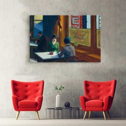 Tablou pictura Chop Suey de Edward Hopper rosu 1555 hol - Afis Poster Tablou pictura Chop Suey de Edward Hopper pentru living casa birou bucatarie livrare in 24 ore la cel mai bun pret.