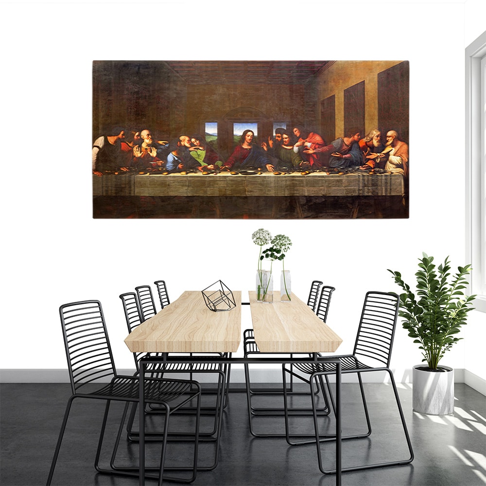 Tablou pictura Cina cea de Taina de Leonardo da Vinci maro 1760 tablou modern bucatarie - Afis Poster Tablou Castelul Neuschwanstein la apus Germania pentru living casa birou bucatarie livrare in 24 ore la cel mai bun pret.