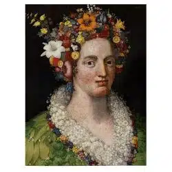 Tablou pictura Flora de Giuseppe Arcimboldo 2120 front - Afis Poster Tablou pictura Flora de Giuseppe Arcimboldo pentru living casa birou bucatarie livrare in 24 ore la cel mai bun pret.