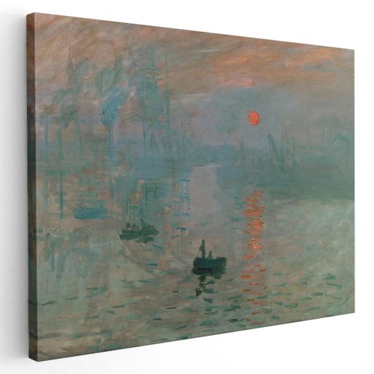 Tablou pictura Impresie Rasarit de Claude Monet 2122 - Afis Poster Tablou pictura Impresie Rasarit de Claude Monet pentru living casa birou bucatarie livrare in 24 ore la cel mai bun pret.