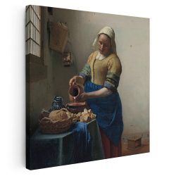 Tablou pictura Laptareasa de Johannes Vermeer 2039 - Afis Poster Tablou pictura Laptareasa de Johannes Vermeer pentru living casa birou bucatarie livrare in 24 ore la cel mai bun pret.