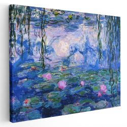 Tablou pictura Nuferi de Claude Monet 2121 - Afis Poster Tablou pictura Nuferi de Claude Monet pentru living casa birou bucatarie livrare in 24 ore la cel mai bun pret.