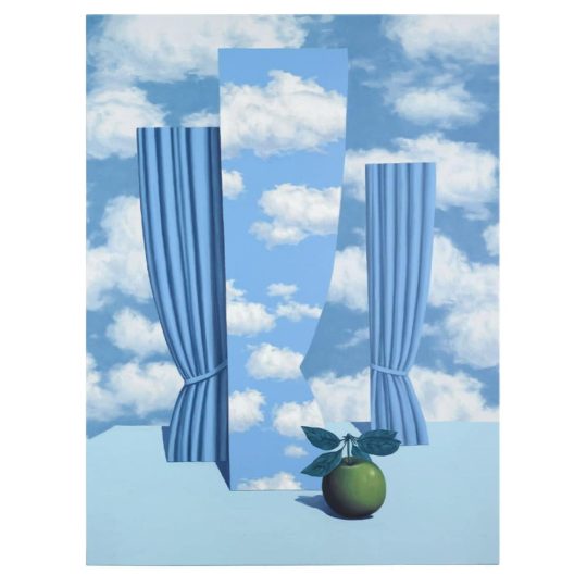 Tablou pictura O lume frumoasa de Magritte 2132 front - Afis Poster Tablou pictura O lume frumoasa de Magritte pentru living casa birou bucatarie livrare in 24 ore la cel mai bun pret.