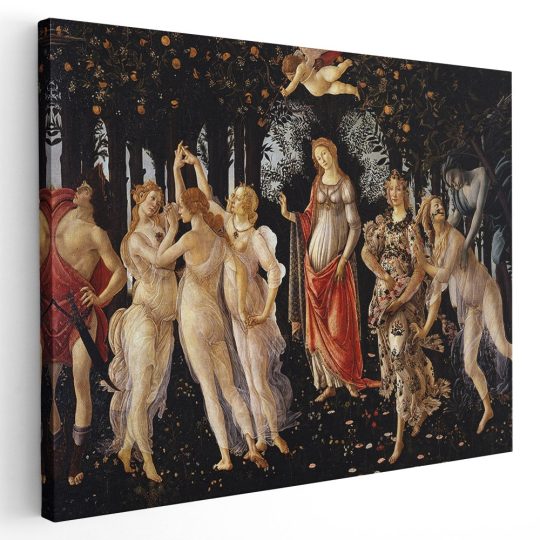 Tablou pictura Primavara de Botticelli 2153 - Afis Poster Tablou pictura Primavara de Botticelli pentru living casa birou bucatarie livrare in 24 ore la cel mai bun pret.