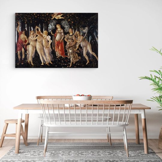 Tablou pictura Primavara de Botticelli 2153 bucatarie3 - Afis Poster Tablou pictura Primavara de Botticelli pentru living casa birou bucatarie livrare in 24 ore la cel mai bun pret.