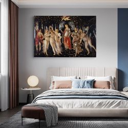 Tablou pictura Primavara de Botticelli 2153 dormitor - Afis Poster Tablou pictura Primavara de Botticelli pentru living casa birou bucatarie livrare in 24 ore la cel mai bun pret.