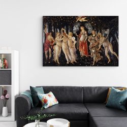Tablou pictura Primavara de Botticelli 2153 living - Afis Poster Tablou pictura Primavara de Botticelli pentru living casa birou bucatarie livrare in 24 ore la cel mai bun pret.